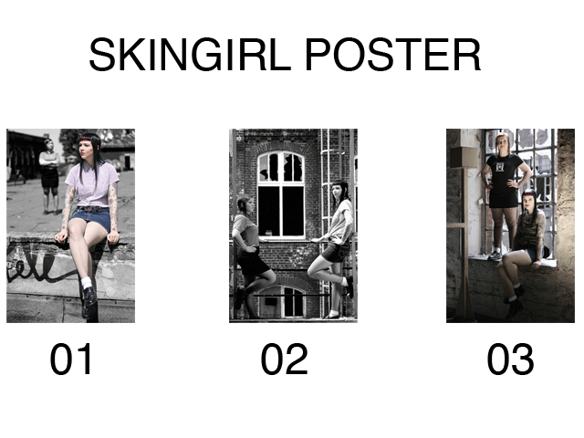 SKINGIRL POSTER SET